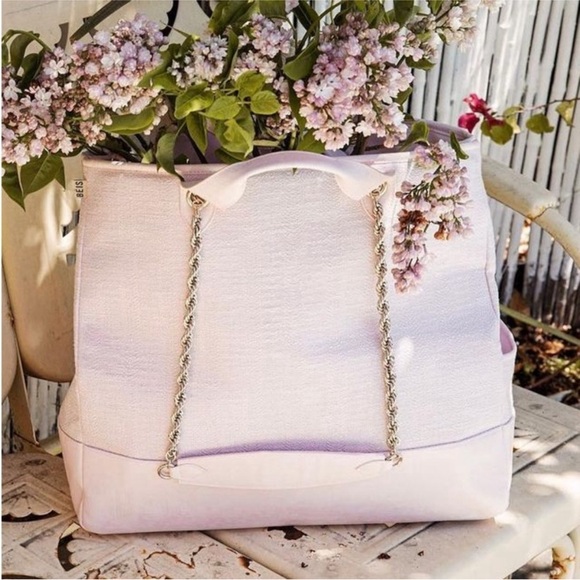 BEIS Handbags - **SOLD** BÉIS The Everyday Tote in SAKURA PINK — Limited Edition and Rare!